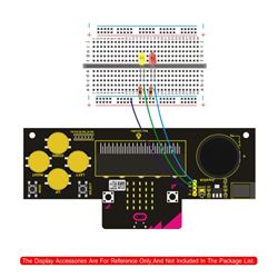 Keyestudio Shield mando tipo consola con Joystick y 4 pulsadores para micro:bit