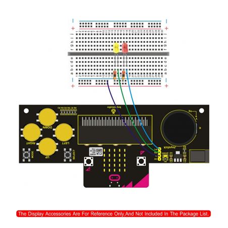 Keyestudio Shield mando tipo consola con Joystick y 4 pulsadores para micro:bit