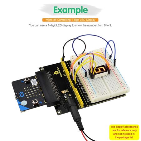 Keyestudio Shield con placa Protoboard para micro:bit