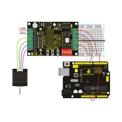 Keyestudio Módulo driver o controlador de motores paso a paso Tb656