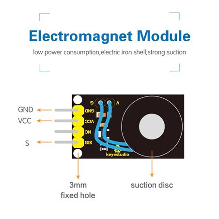 Keyestudio Módulo electromagnético o electroimán