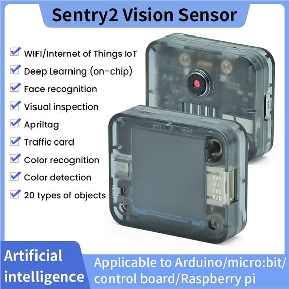 Keyestudio Cámara de reconocimiento Visual para Inteligencia Artificial Sentry2