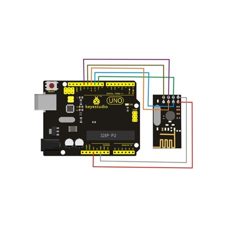 Keyestudio Módulo inalámbrico NRF24L01 2,4Ghz
