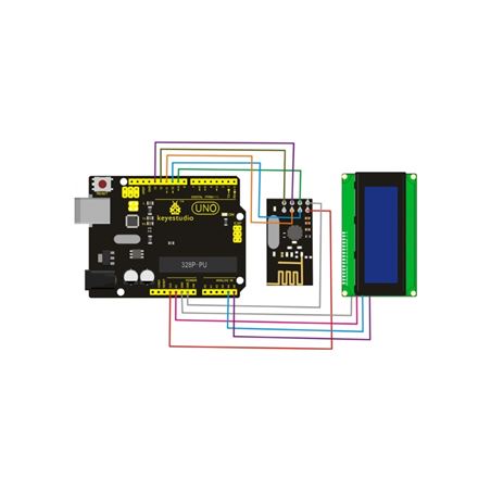 Keyestudio Módulo inalámbrico NRF24L01 2,4Ghz