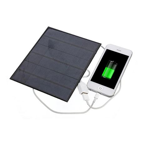 Placa Solar con cable USB 6V 3.5W 580mA