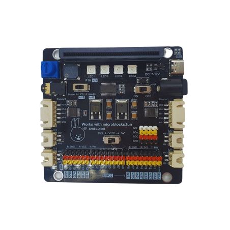 Placa de expansión Shield:bit con controlador de motores