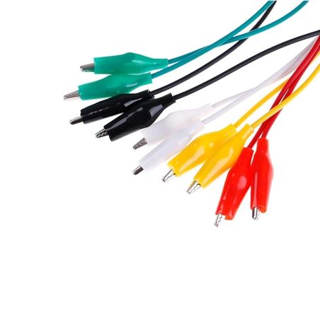 Cables de cocodrilo (Pack de 10)