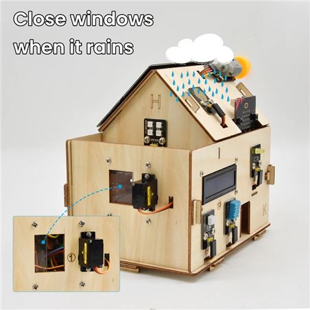 Keyestudio Kit Smart Home para micro:bit (incluida)