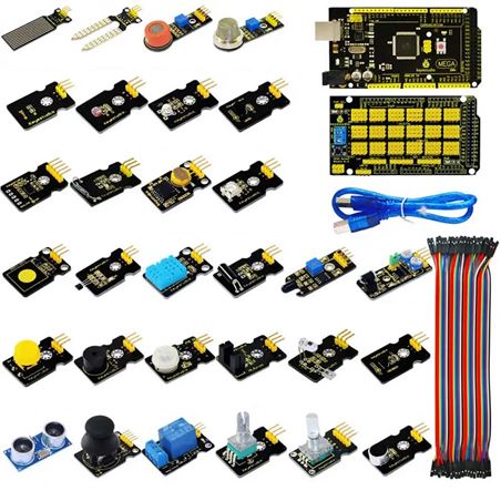 Keyestudio Kit de sensores para Arduino con placa Keyestudio MEGA2560 R3