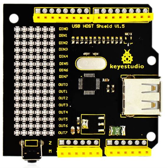 Keyestudio Shield con conector USB Host V1.5