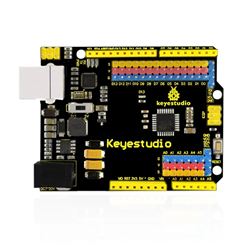 Placa Keyestudio UNO con conector de 3 pines basada en Arduino (no incluye cable USB)