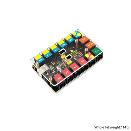 Keyestudio EASY Plug Placa de control V2.0 (basada en Arduino Uno, no incluye cable USB)