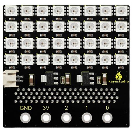 Keyestudio Shield matriz LED SK6812 4x8 para micro:bit