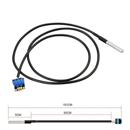 Keyestudio Sensor de temperatura DS18b20