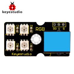 Keyestudio EASY Plug Módulo Led RGB con 4 leds Neopixel WS2812