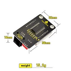 Keyestudio EASY Plug Matriz de LED 8x8 I2C HT16K33 direccionable