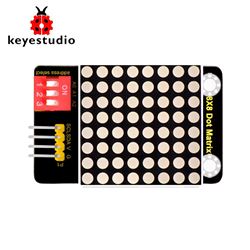 Keyestudio Matriz de LED 8x8 I2C HT16K33 direccionable