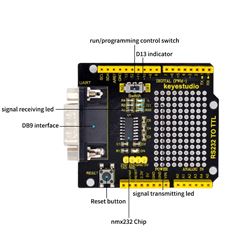 Keyestudio Shield de conversión RS232 a TTL