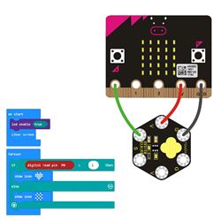 Keyestudio Sensor táctil capacitivo para la micro:bit