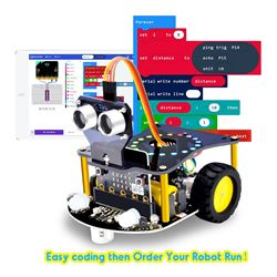 Keyestudio Kit Mini Smart Robot Car V2.0 para la micro:bit