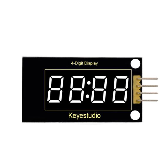 Keyestudio Display Led de siete segmentos y 4 digitos TM1637