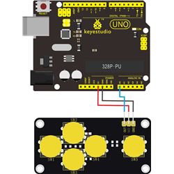 Keyestudio Módulo de botones AD Key